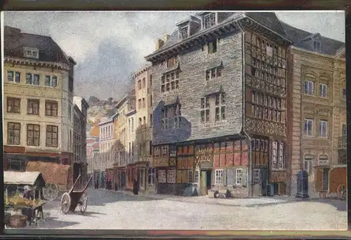 hw07945 Liege Luettich Quai de la Batte Kategorie. Luettich Alte Ansichtskarten