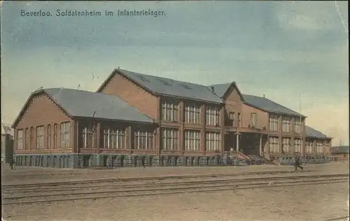 Beverloo Soldatenheim Infantrielager Kat. 