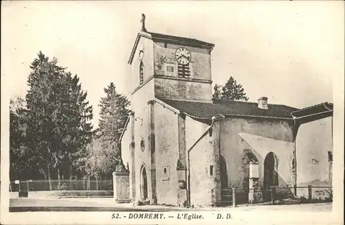 Domremy-la-Pucelle Vosges Eglise / Domremy-la-Pucelle /Arrond. de Neufchateau