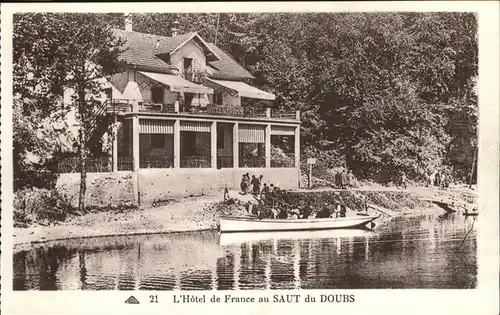 Les Brenets Hotel de France / Les Brenets /Bz. Le Locle