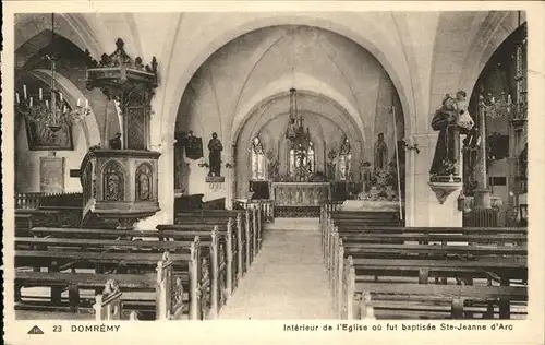 Domremy-la-Pucelle Vosges Eglise / Domremy-la-Pucelle /Arrond. de Neufchateau