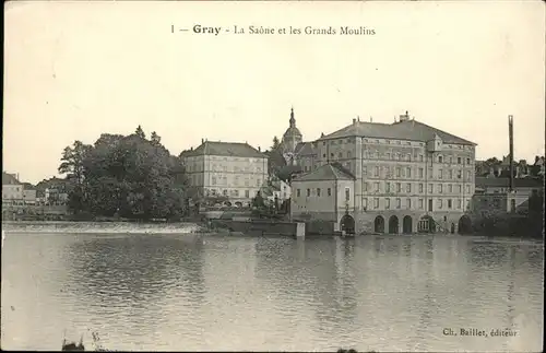 Gray Haute Saone Grands Moulins / Gray /Arrond. de Vesoul