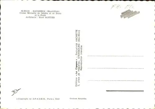 Sausheim Haut Rhin Caisse Mutuelle / Sausheim /Arrond. de Mulhouse