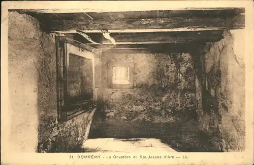 Domremy-la-Pucelle Vosges Chambre Ste Jeanne d'Arc / Domremy-la-Pucelle /Arrond. de Neufchateau