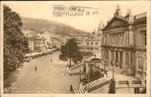 Spa Etablissement des bains
Rue Royale Kat. 