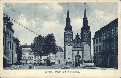 Eupen Markt Pfarrkirche Kat. 