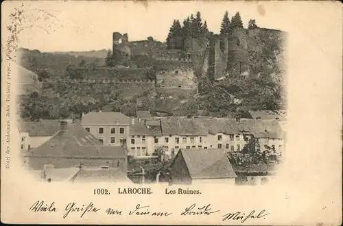 Laroche Liege Ruines Kat. 