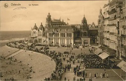 hw08472 Ostende Flandre Kursaal Kategorie.  Alte Ansichtskarten