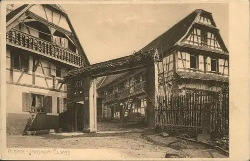 Imbsheim Fachwerkhaeuser / Bouxwiller /Arrond. de Saverne