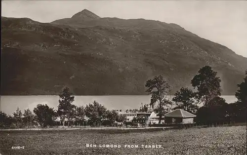 Loch Lomond Scotland Tarbet Villages