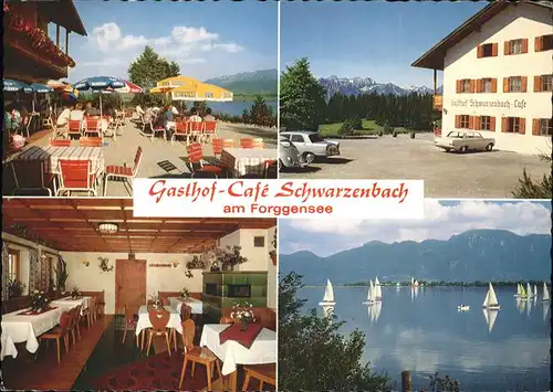 Forggensee Schwangau Gasthof Schwarzenbach /  /