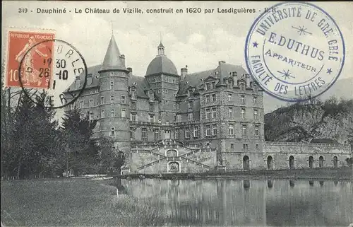 Dauphine Chateau Vizille Kat. Dauphin