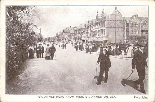 St Annes on Sea Road from Pier