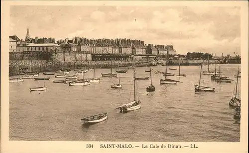Saint-Malo Ille-et-Vilaine Bretagne Cale de Dinan / Saint-Malo /Arrond. de Saint-Malo