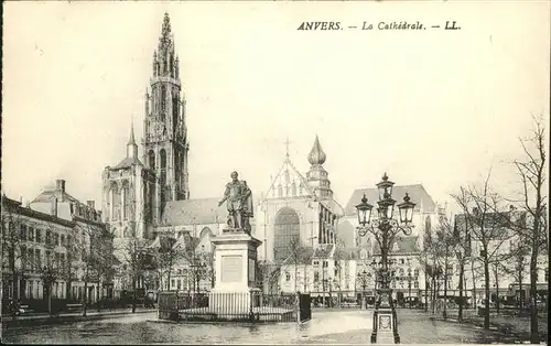wz05278 Anvers Antwerpen Cathedrale Kategorie.  Alte Ansichtskarten