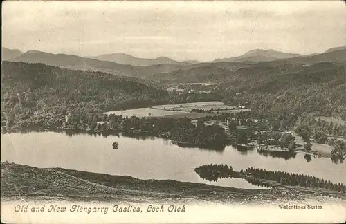 Loch Oich Oldl and New Slengary Castle