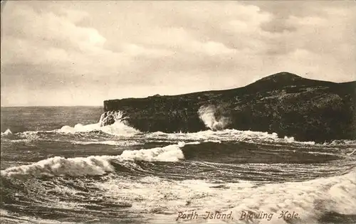 Porth Island Blowing Hole