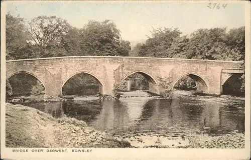 Rowsley Bridge over Derwent