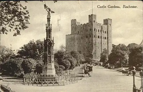 Rochester UK Castle Gardens