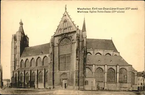 Mechelen Malines Malines Eglise Notre-Dame /  /