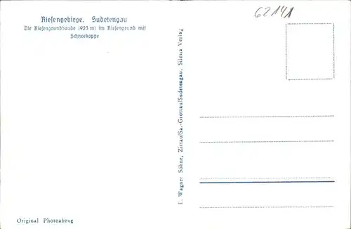 Riesengrundbaude Schneekoppe