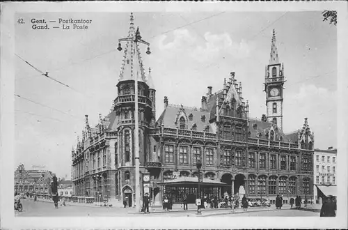 Gent Gand Flandre Postkantoor /  /