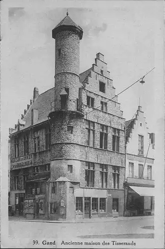 Gand Belgien Ancienne Maison Tisserands /  /