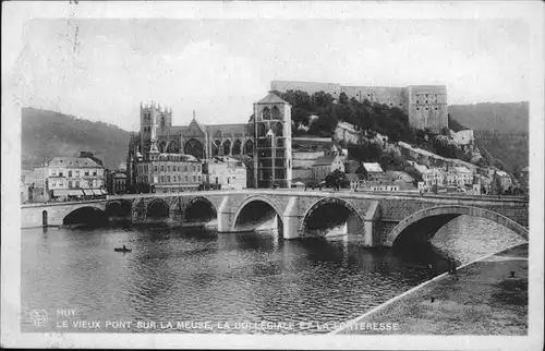 Huy Liege Vieux Pont Meuse Kat. 