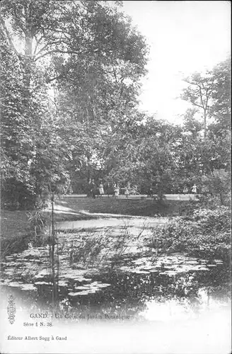 Gand Belgien Coin Jardin Botanique /  /