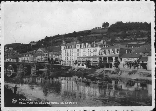 Bouillon Liege Wallonie Pont de Liege Hotel Poste /  /