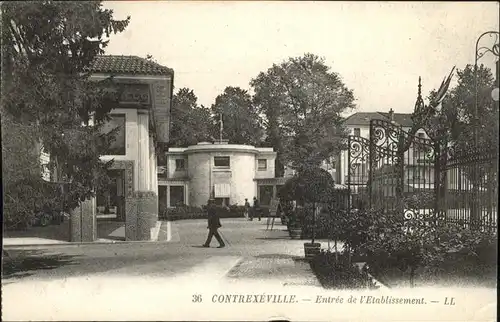 Contrexeville Vosges Entree de l'Etablissement / Contrexeville /Arrond. de Neufchateau