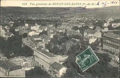 Royat Puy de Dome Vue generale / Royat /Arrond. de Clermont-Ferrand