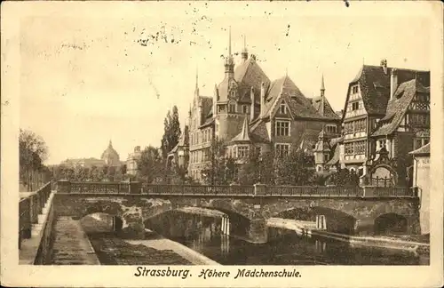 Strasbourg Alsace Hoehere Maedchenschule / Strasbourg /Arrond. de Strasbourg-Ville