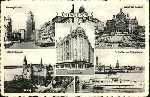 Antwerpen Cedntral Station
Steen-Museum
Torengebow Kat. 