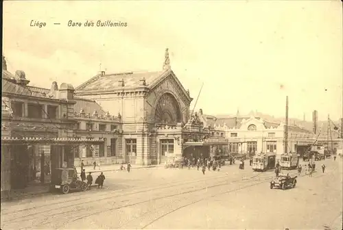 hw15331 Liege Luettich Gare des Guillemins Kategorie. Luettich Alte Ansichtskarten