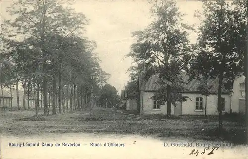 hw15358 Beverloo Bourg-Leopold
Camp de Beverloo Kategorie.  Alte Ansichtskarten