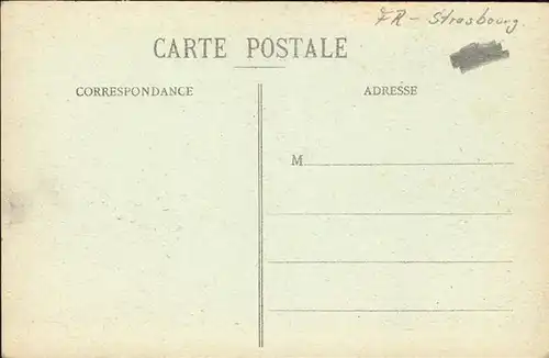 Strasbourg Alsace General acclame a son passage Place Kleber / Strasbourg /Arrond. de Strasbourg-Ville