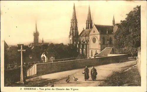 Obernai Bas Rhin Chemin des Vignes / Obernai /Arrond. de Selestat-Erstein