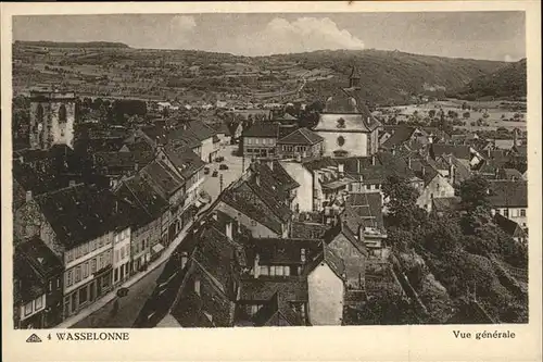 Wasselonne Bas Rhin vue generale / Wasselonne /Arrond. de Molsheim