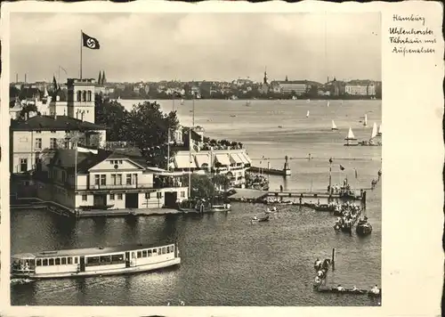 Uhlenhorst Faehrhaus Boot / Hamburg /Hamburg Stadtkreis