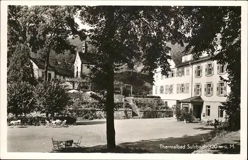 Bad Sulzbach Thermalbad / Lautenbach /Ortenaukreis LKR