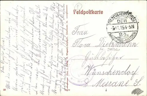 Sainte-Marie-a-Py Feldzug 1914 / 15 / Sainte-Marie-a-Py /Arrond. de Chalons-en-Champagne