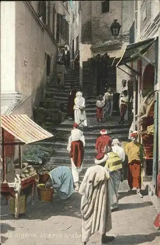 Algerien Rue Arabe