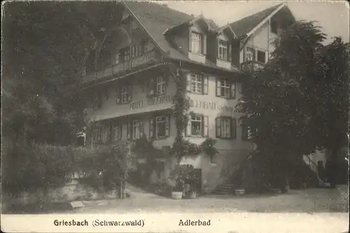 Bad Griesbach Schwarzwald Adlerbad / Bad Peterstal-Griesbach /Ortenaukreis LKR