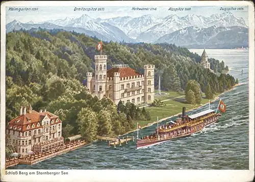 Starnbergersee Schloss Berg