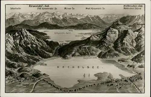 Kochel See Karwendel / Kochel a.See /Bad Toelz-Wolfratshausen LKR