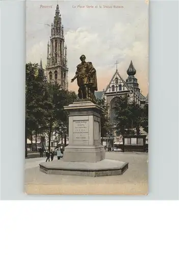 Anvers Antwerpen Place Verte
Statue Rubens Kat. 
