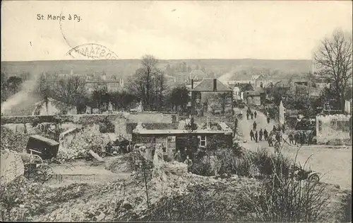 Sainte-Marie-a-Py Truppenlager / Sainte-Marie-a-Py /Arrond. de Chalons-en-Champagne