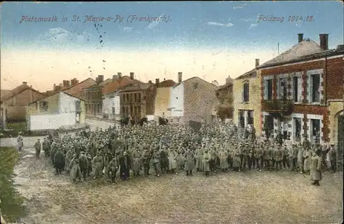 Sainte-Marie-a-Py Platzmusik / Sainte-Marie-a-Py /Arrond. de Chalons-en-Champagne