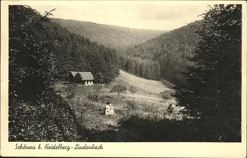Schoenau Odenwald Lindenbach / Schoenau /Heidelberg Stadtkreis